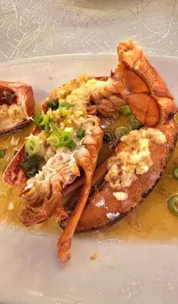 蒜蓉开边蒸美国龙虾