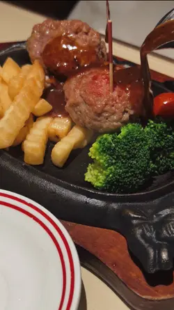 铁板爆汁挽肉