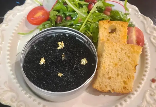 白松露蟹肉沙律