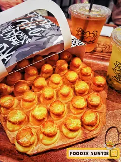 Q版菠萝包口味鸡蛋仔