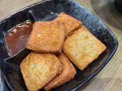 炸墨鱼饼