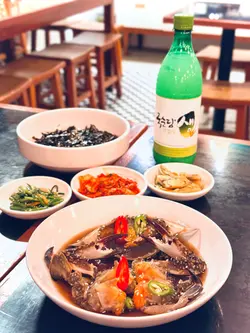 醬油蟹+紫菜飯團