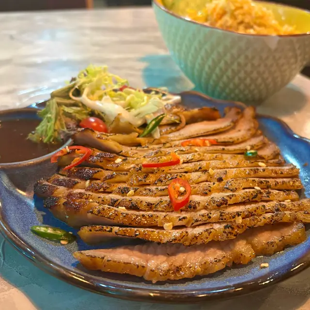 泰式炭燒豬頸肉