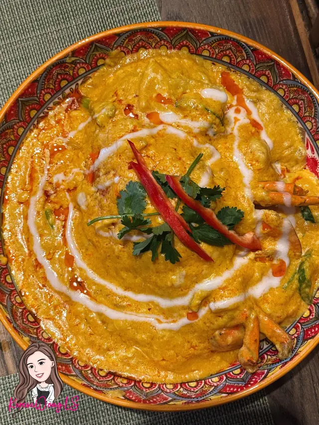 泰式黃咖哩炒蟹