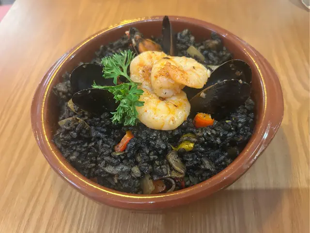 迷你墨汁西班牙炒飯