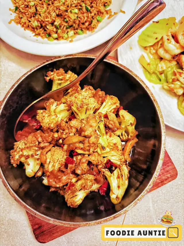 砂鍋蝦乾福建花菜