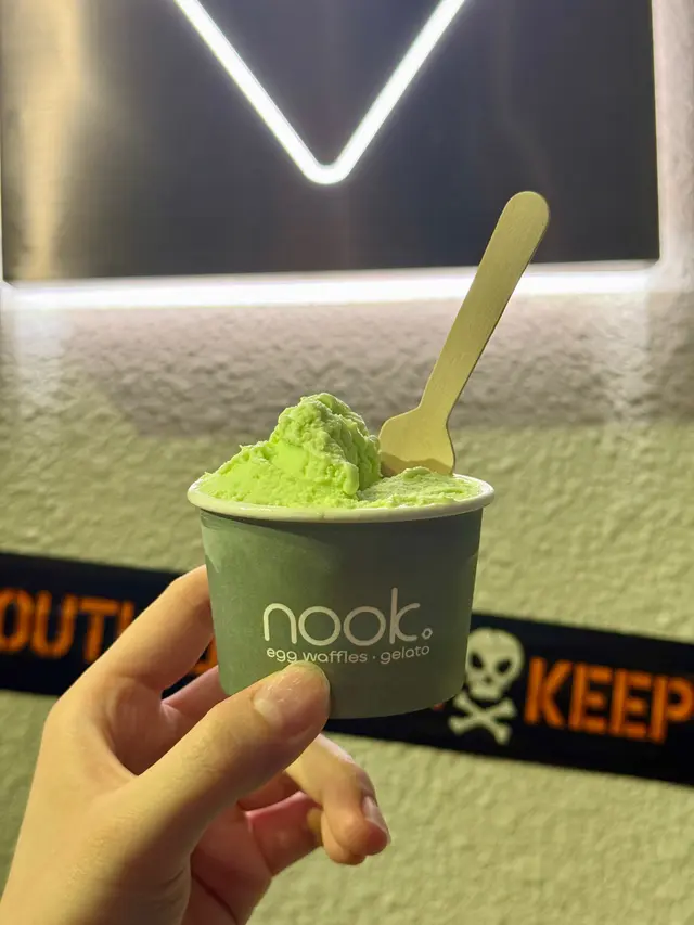 椰子斑斕意式雪糕