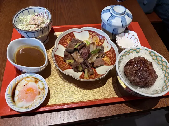 蔥炒牛舌定食