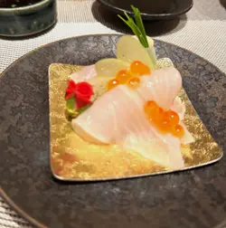 白身鱼薄切: 北海道 鲽鱼