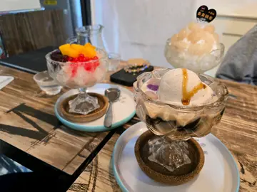 紫霞仙子,芒果紫米西米露,新鮮龍眼綿冰