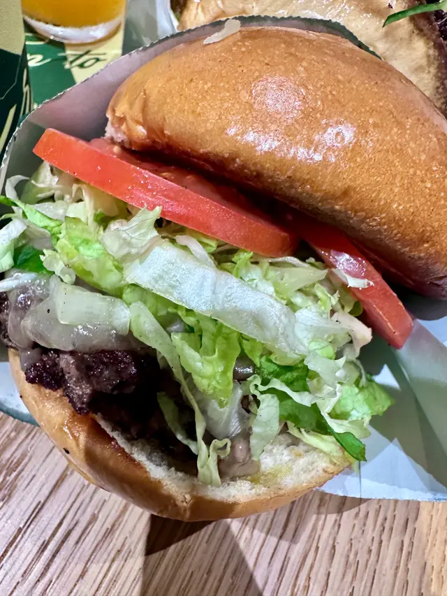 Black  Knight  Burger  double  up  Angus beef  and  cheese  