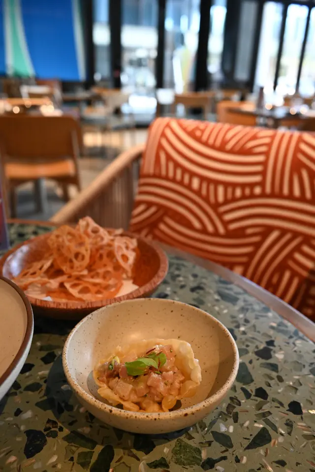 油甘魚柚子脆米