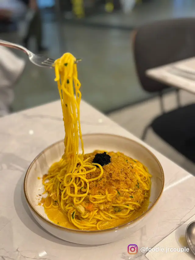 蟹黃醬手工意粉