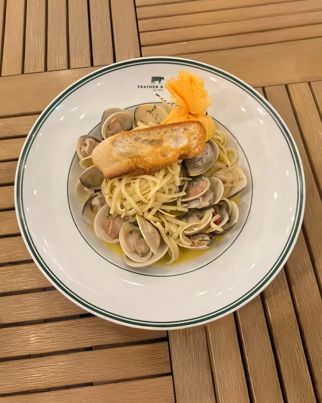 白酒蜆肉扁意粉