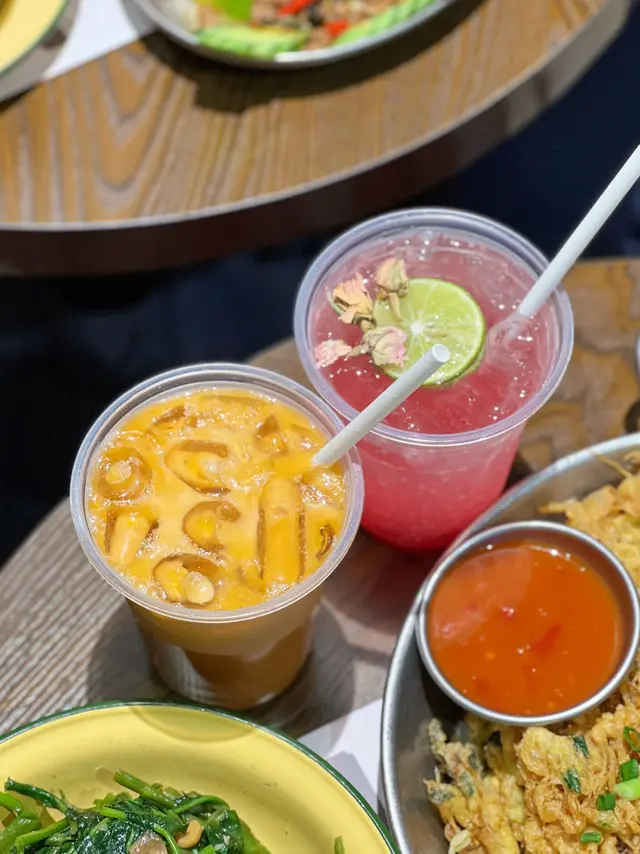 泰式奶茶 & 玫瑰荔枝梳打