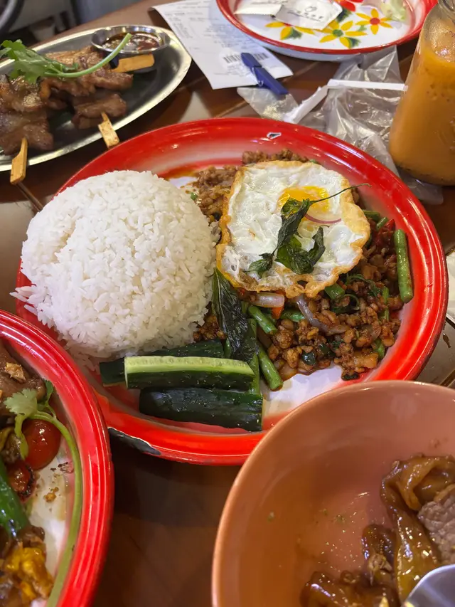 泰式甲拋豬肉飯