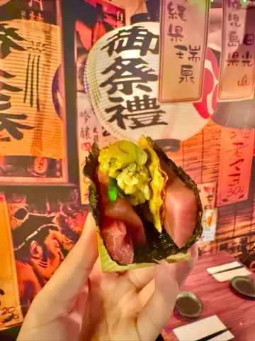 拖羅海膽三文治