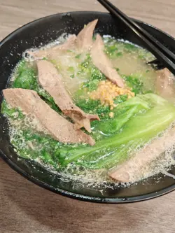 猪扒面，猪润面