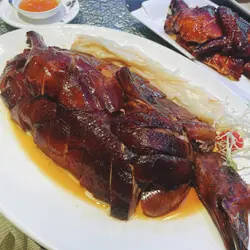 遠年陳皮脆皮燒鵝伴陳村粉