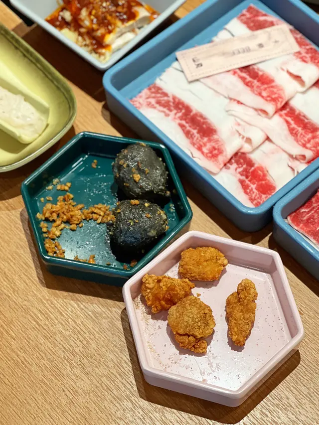 酥炸椒鹽花枝丸 & 夜市鹽酥雞