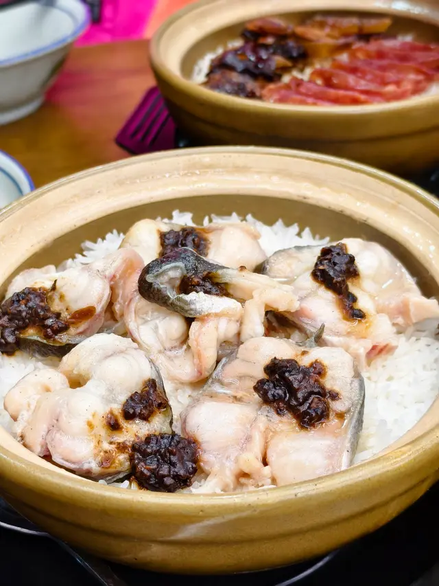 豉汁白鱔煲仔飯

