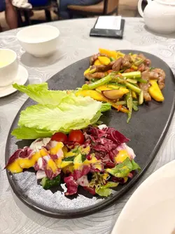 芒果黑豚肉