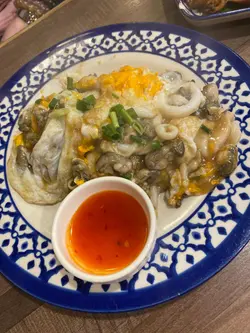 泰式海鲜杂锦煎