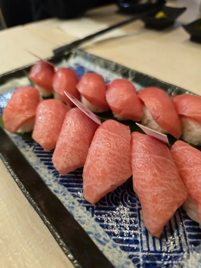 藍鰭吞拿魚大拖羅壽司