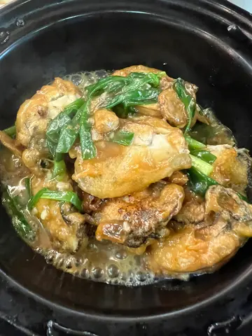 姜葱焗桶蚝
