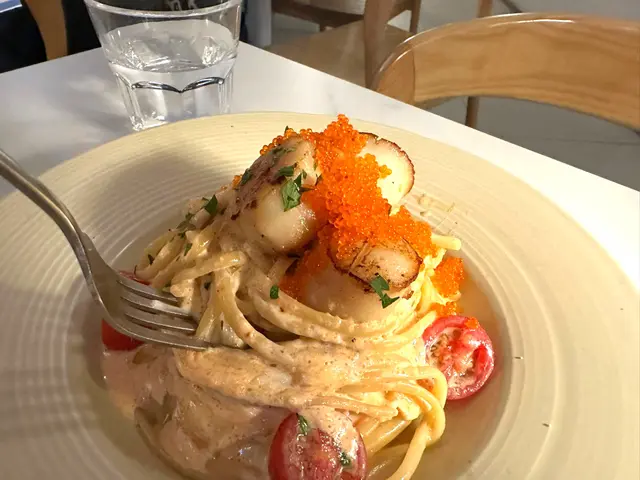 QB 明太子帆立貝意粉