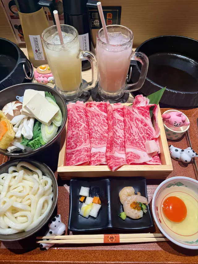 極上肉眼壽喜燒套餐 