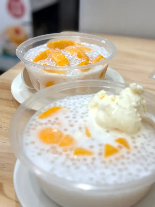 芒果西米露加白涼粉
