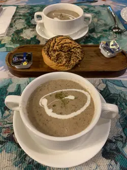 野菌忌廉汤（Signature 99% mushroom soup）