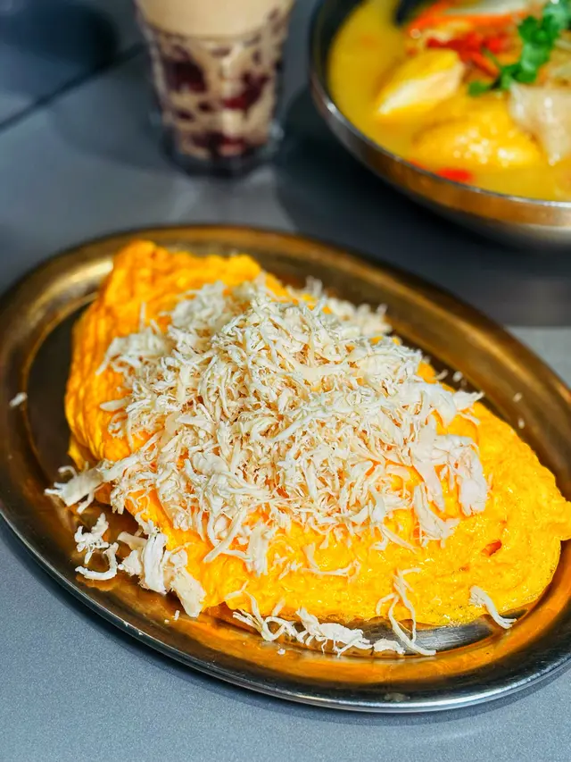 雪山雞絲配粟米巨型奄列