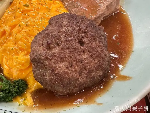 100%純和牛漢堡扒