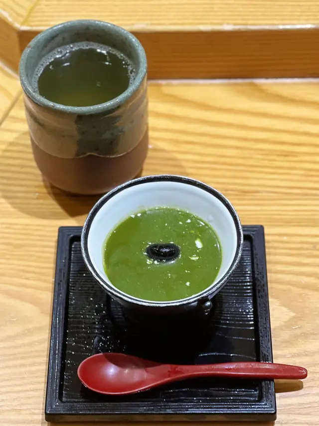 自家製抹茶奶凍