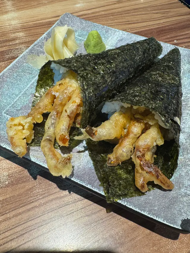 軟殼蟹手卷兩本