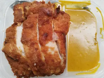 咖喱猪扒饭(自取)