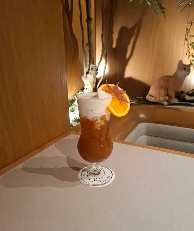 楓糖乳酪奶蓋香橙伯爵茶