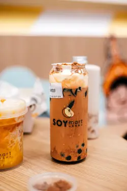 仙草泰奶豆乳茶