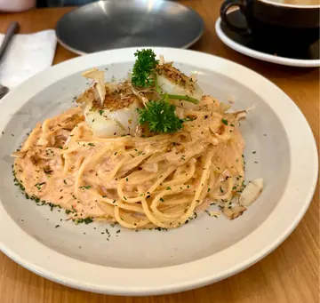 北海道带子明太子汁意粉