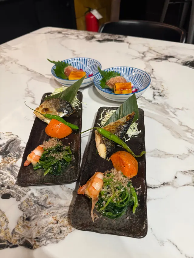 鯖魚｜口燒玉子｜海老