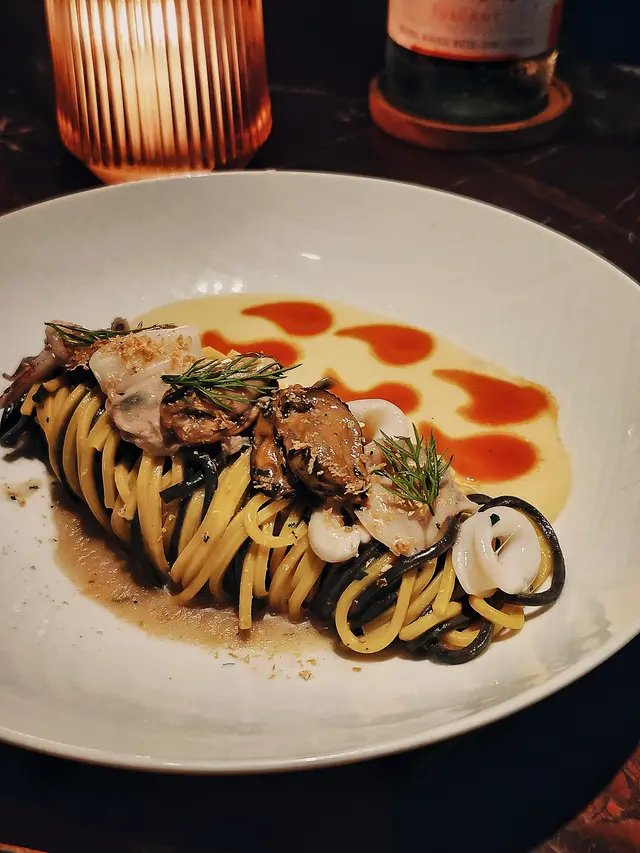 Tender Calamari Spillo