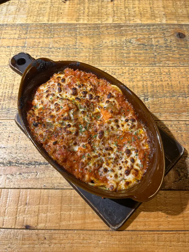 芝士焗肉醬意粉