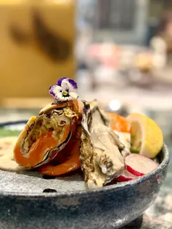 烟熏花雕熟醉大闸蟹海虾海鲜拼盘