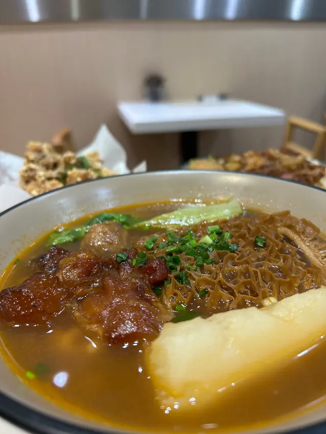古早味牛筋牛肚湯面
