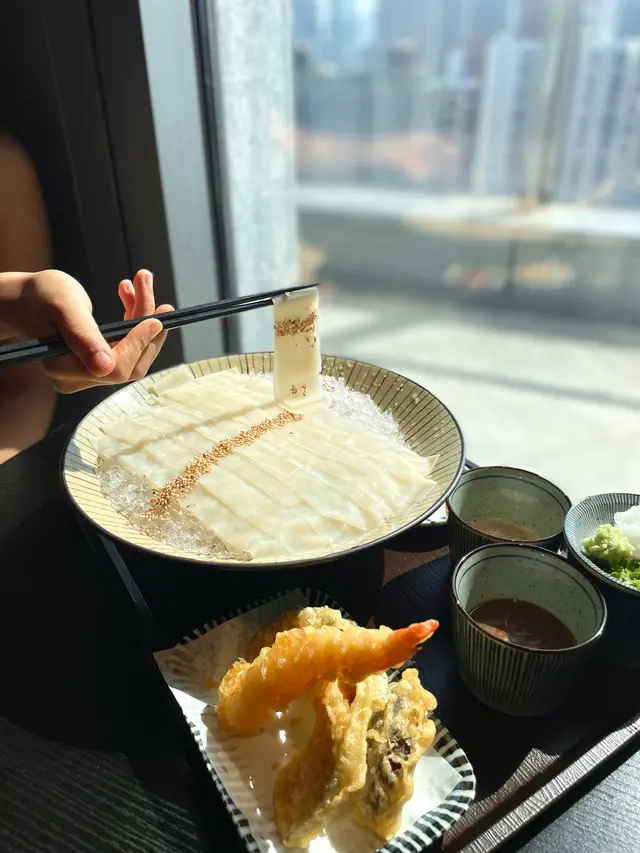 冰鎮寬條烏冬套餐