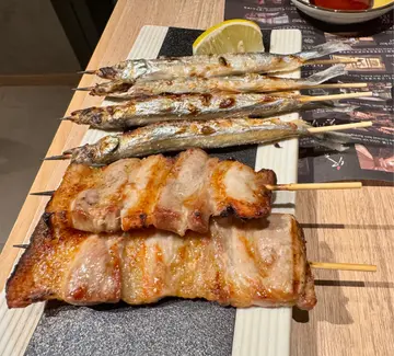 豬腩肉串燒真係好正🤤