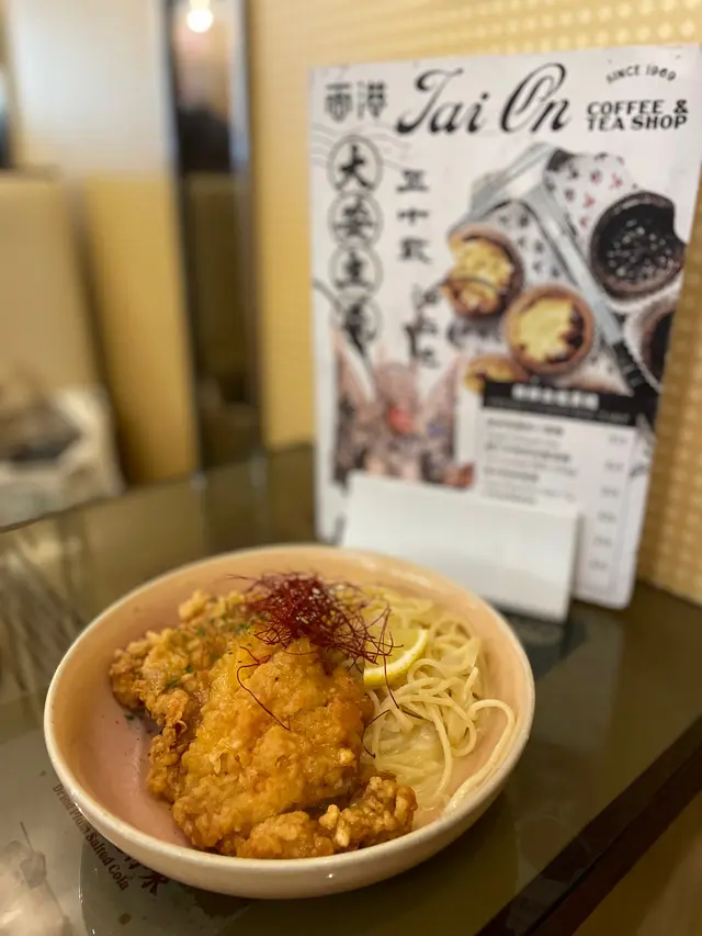 西檸雞牛油檸檬汁意粉