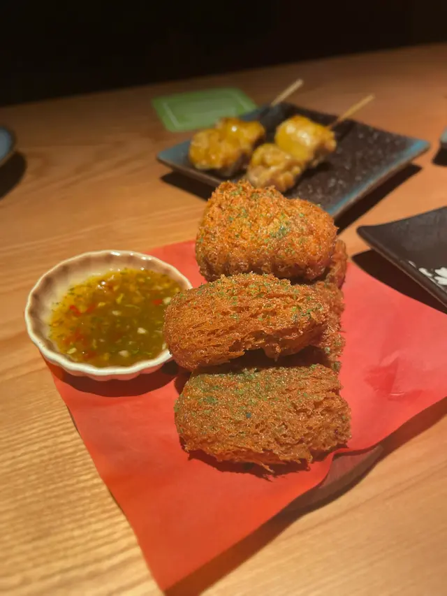 九肚魚(椒鹽+紫菜+泰式辣醬)